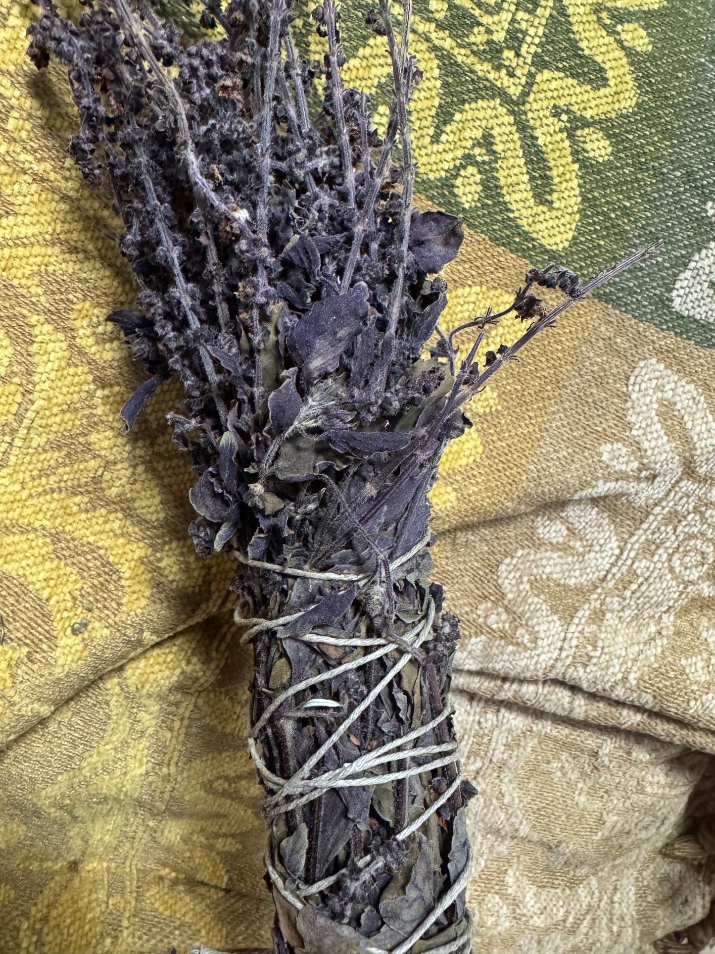 Handwrapped African Blue Basil Bundle