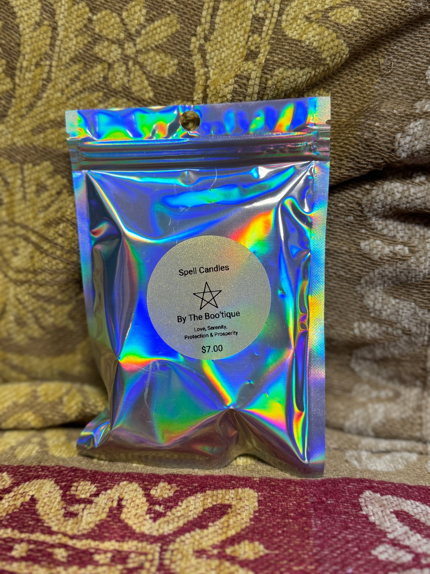 Love, Serenity, Protection, & Prosperity Spell Candles