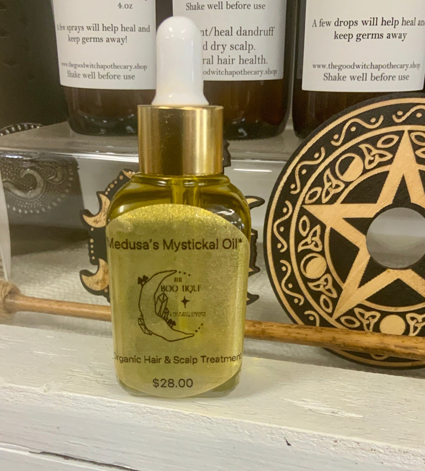 Medusa’s Mystickal Oil ~ Organic Hair & Scalp Treatment