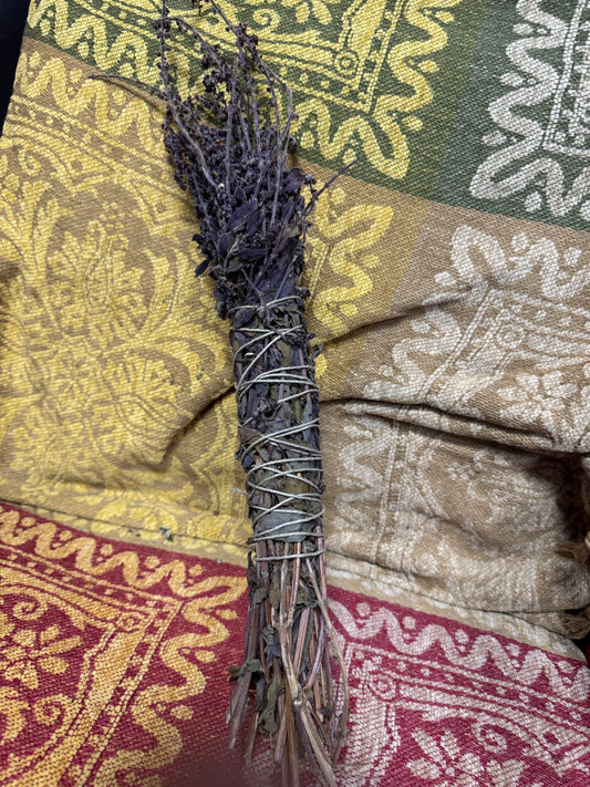 Handwrapped African Blue Basil Bundle