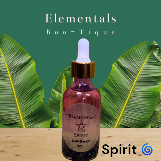 ‘Elementals’ Spirit Oil